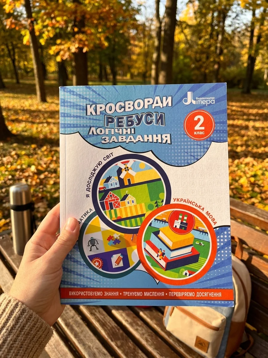 Кросворди, ребуси, логічні завдання 2 клас — Дитяча література