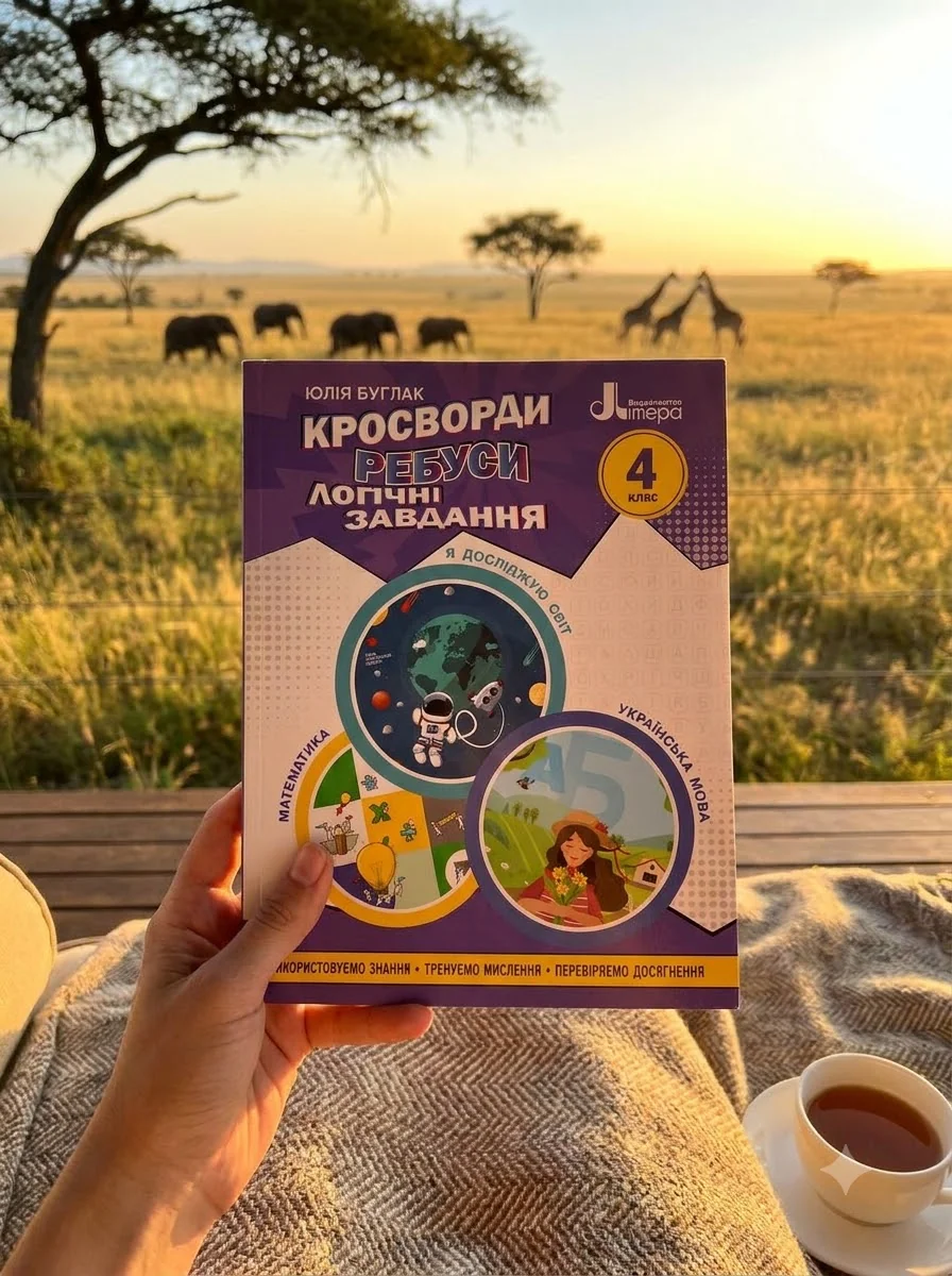 Кросворди, ребуси, логічні завдання 4 клас — Дитяча література