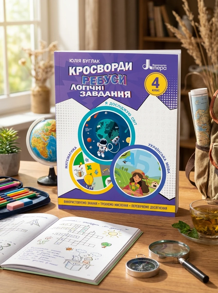 Кросворди, ребуси, логічні завдання 4 клас — фото 2
