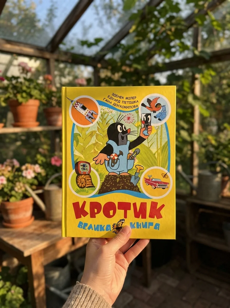Кротик. Велика книга — Мілер З., обкладинка