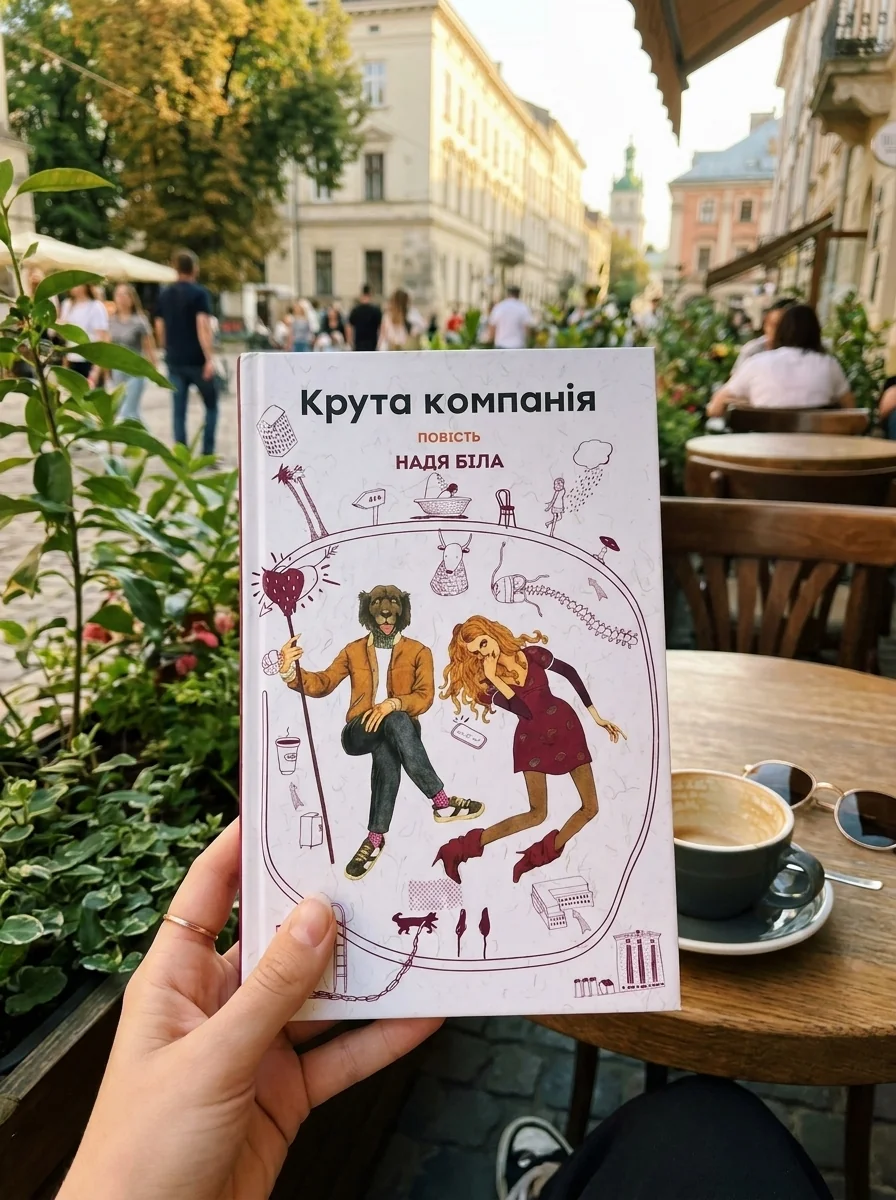 Крута компанія — Надя Біла, обкладинка