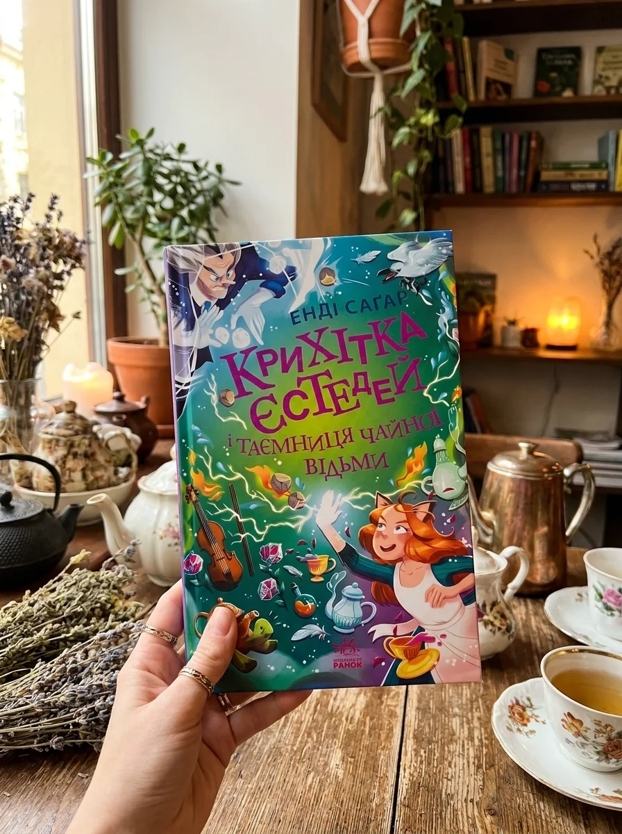 Крихітка Єстедей і таємниця чайної відьми. Книга 3 — Дитяча література