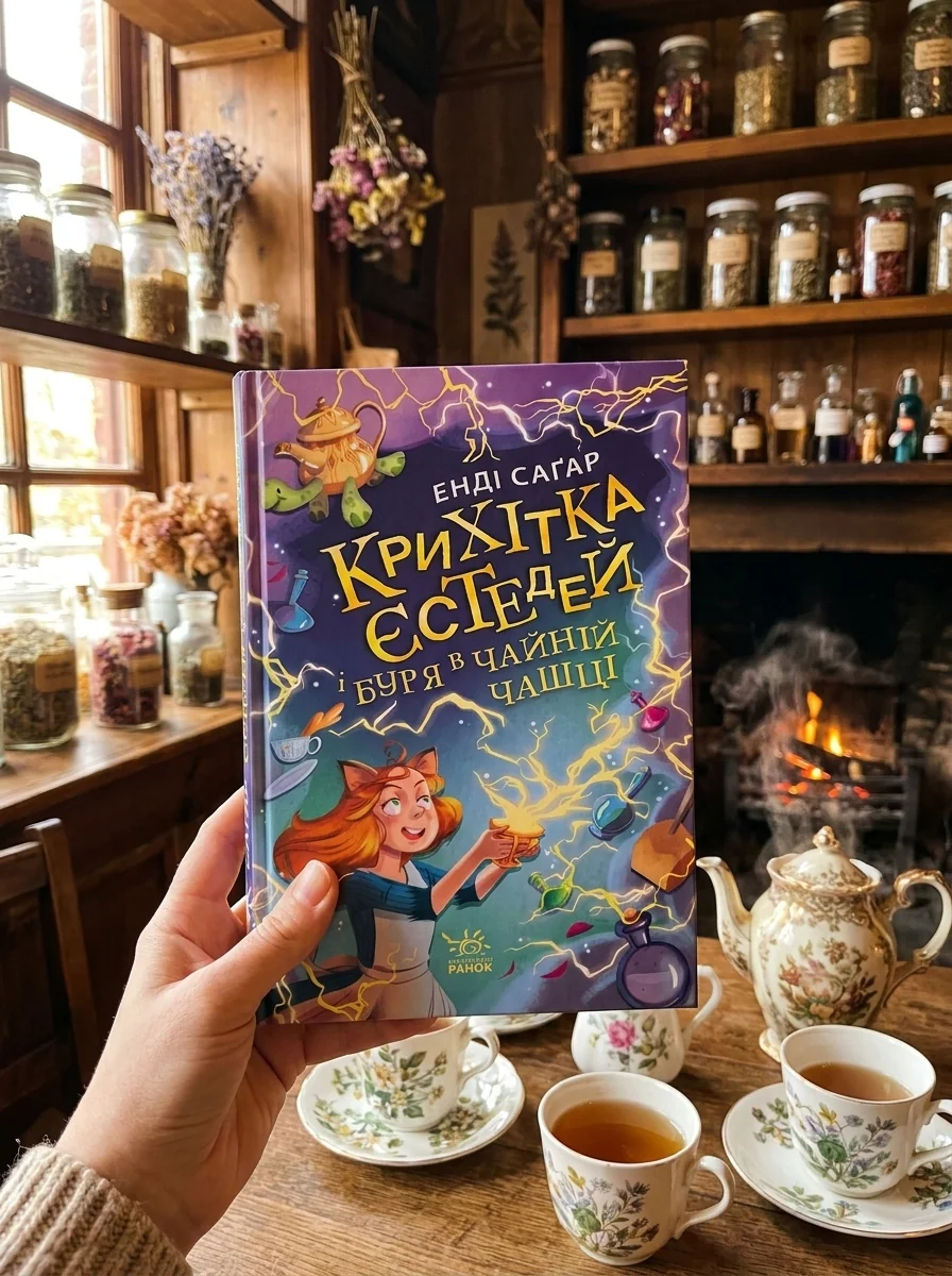 Крихітка Йестердей : Крихітка Єстедей і буря в чайній чашці. Кн 1 — Дитяча література
