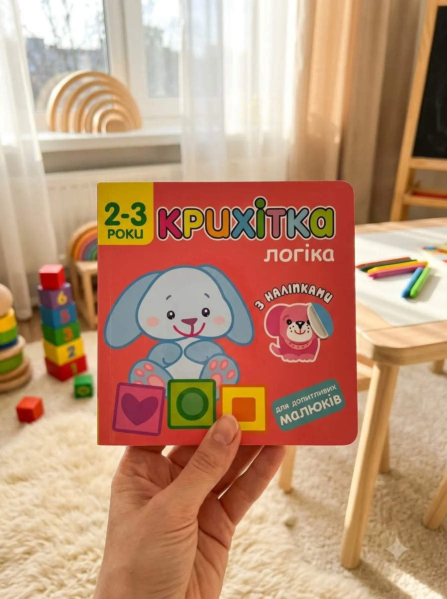 Крихітка. Логіка — Розвивальні книги