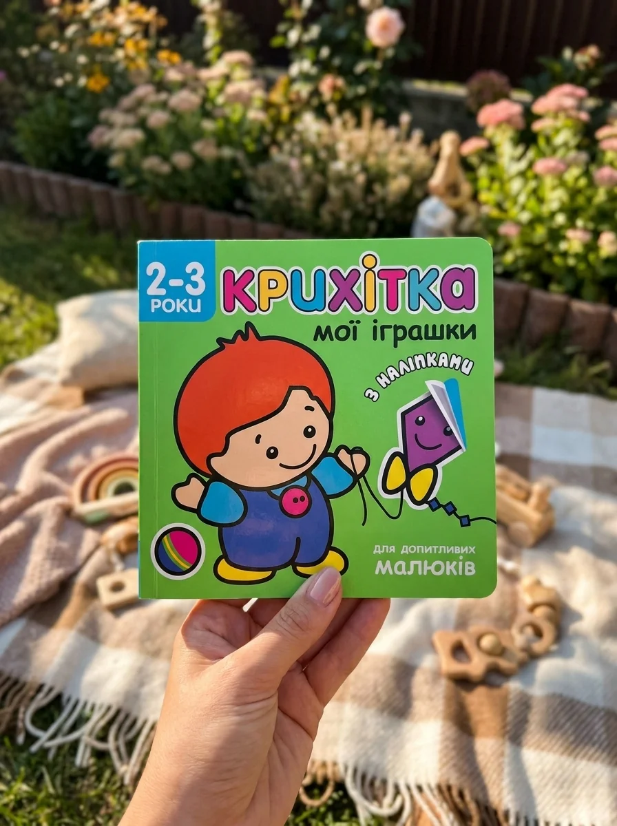 Крихітка. Мої іграшки. 2-3 роки — Ірма Пікєне, обкладинка