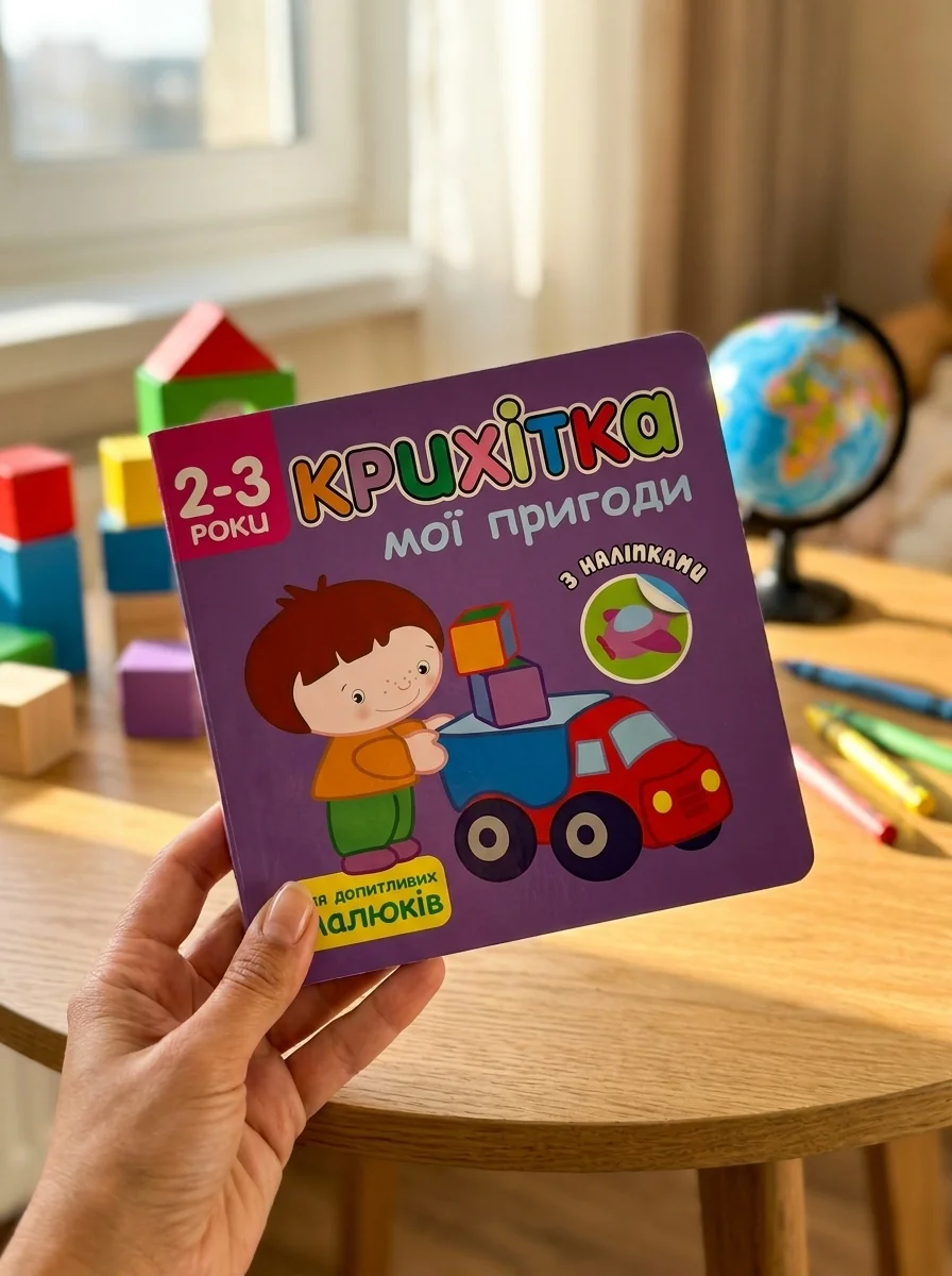 Крихітка. Мої пригоди — Розвивальні книги