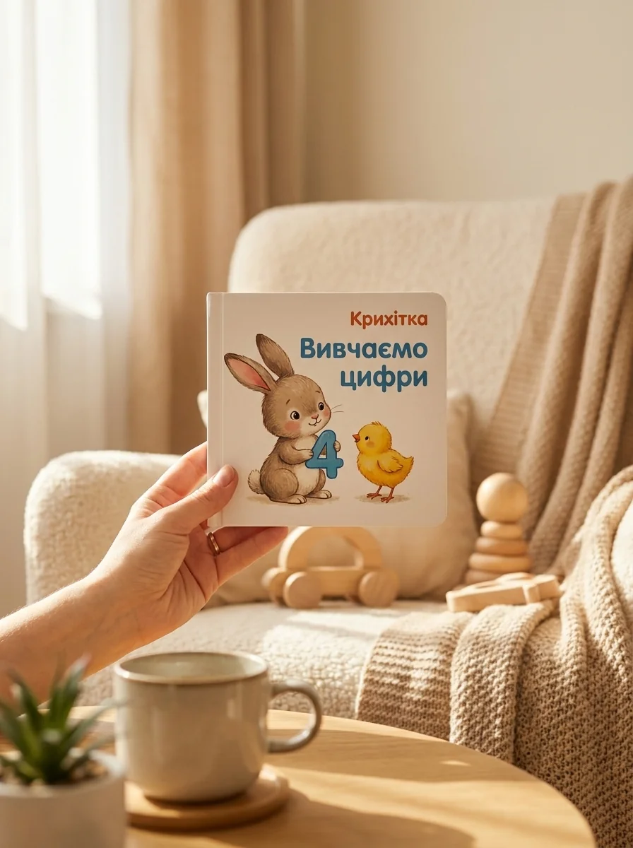 Крихітка. Вивчаємо цифри — Розвивальні книги