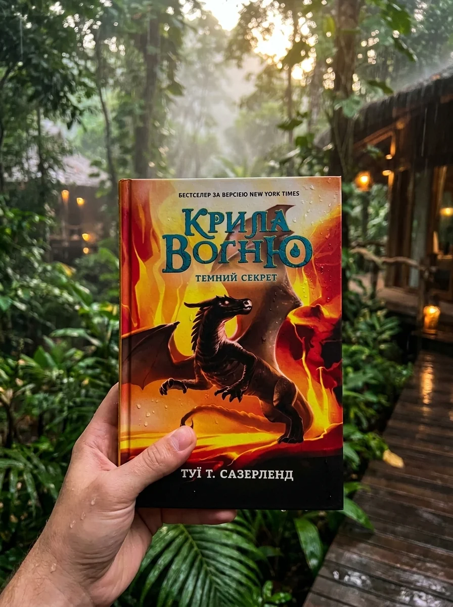 Крила вогню. Темний секрет. Книга 4 — Сазерленд Т., обкладинка