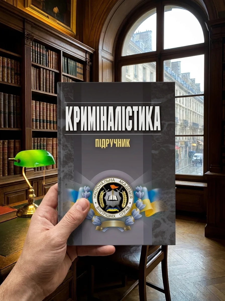 Криміналістика. Підручник затверджений МОН України — Книги