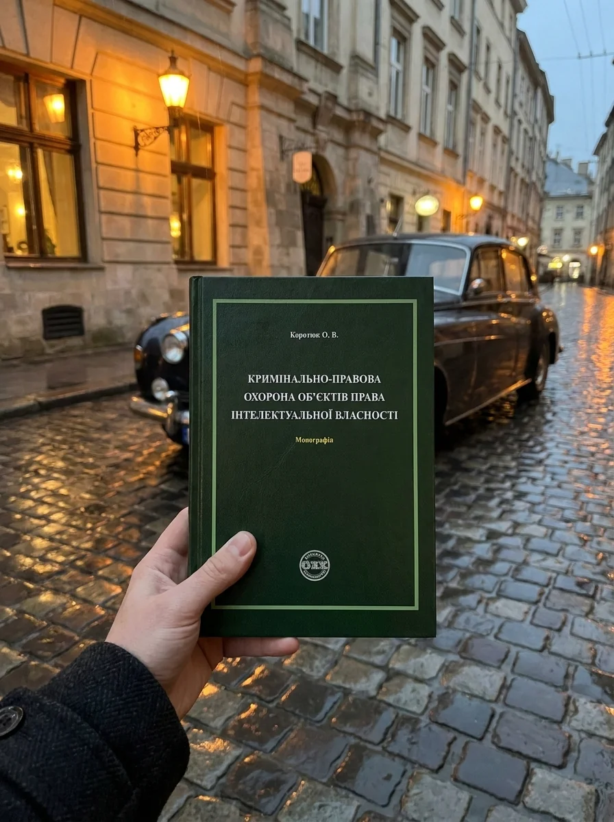 Кримінально-правова охорона об'єктів права інтелектувальної власності. Монографія — Оксана Коротюк, фото 2