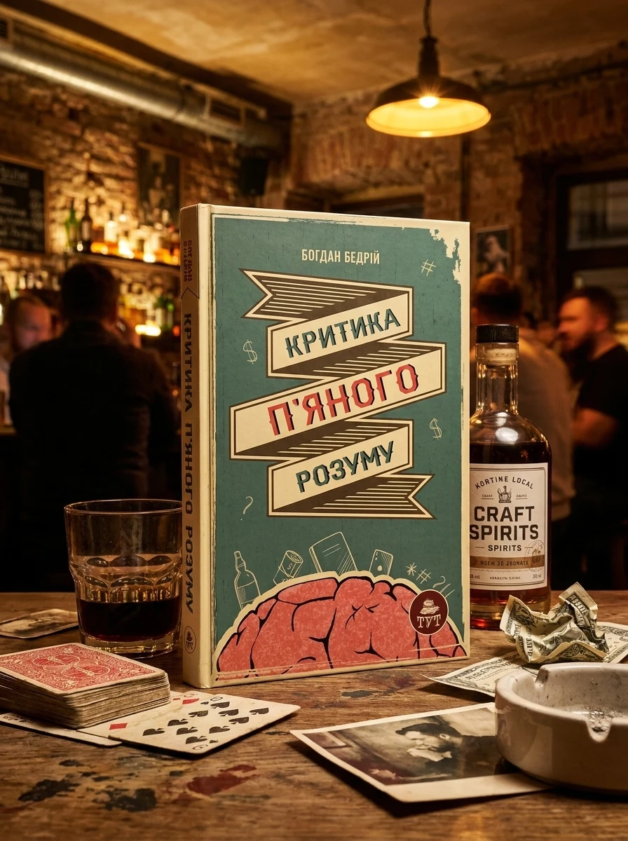 Критика п'яного розуму — Бедрій Богдан, обкладинка