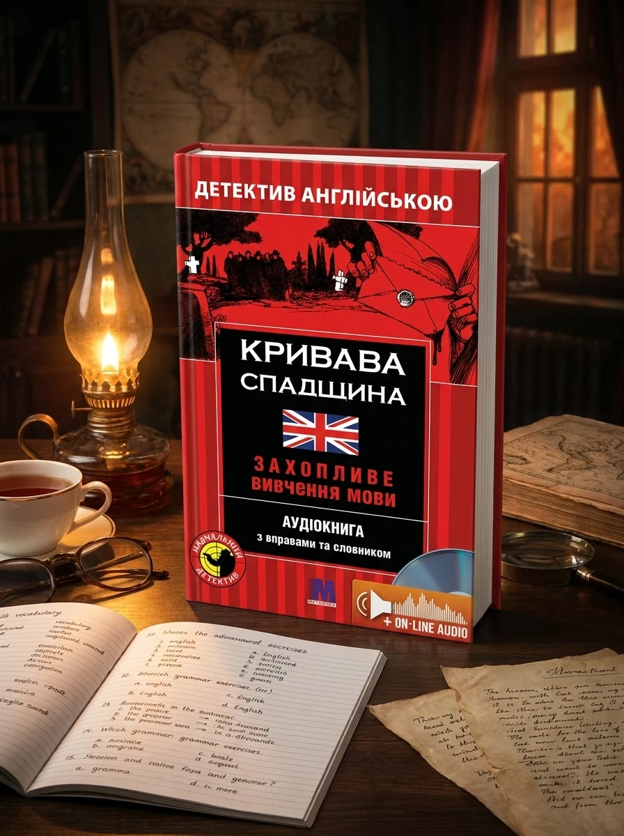 Кривава спадщина - навчальний детектив англ.мов. — Вивчення мов