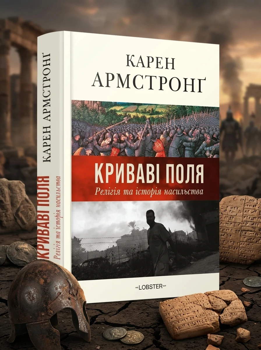 Криваві поля: релігія та історія насильства — Армстронг Карен, обкладинка