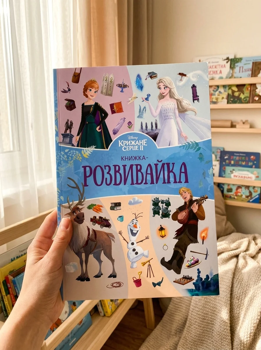 Крижане серце 2. Книжка-розвивайка — Дитяча література