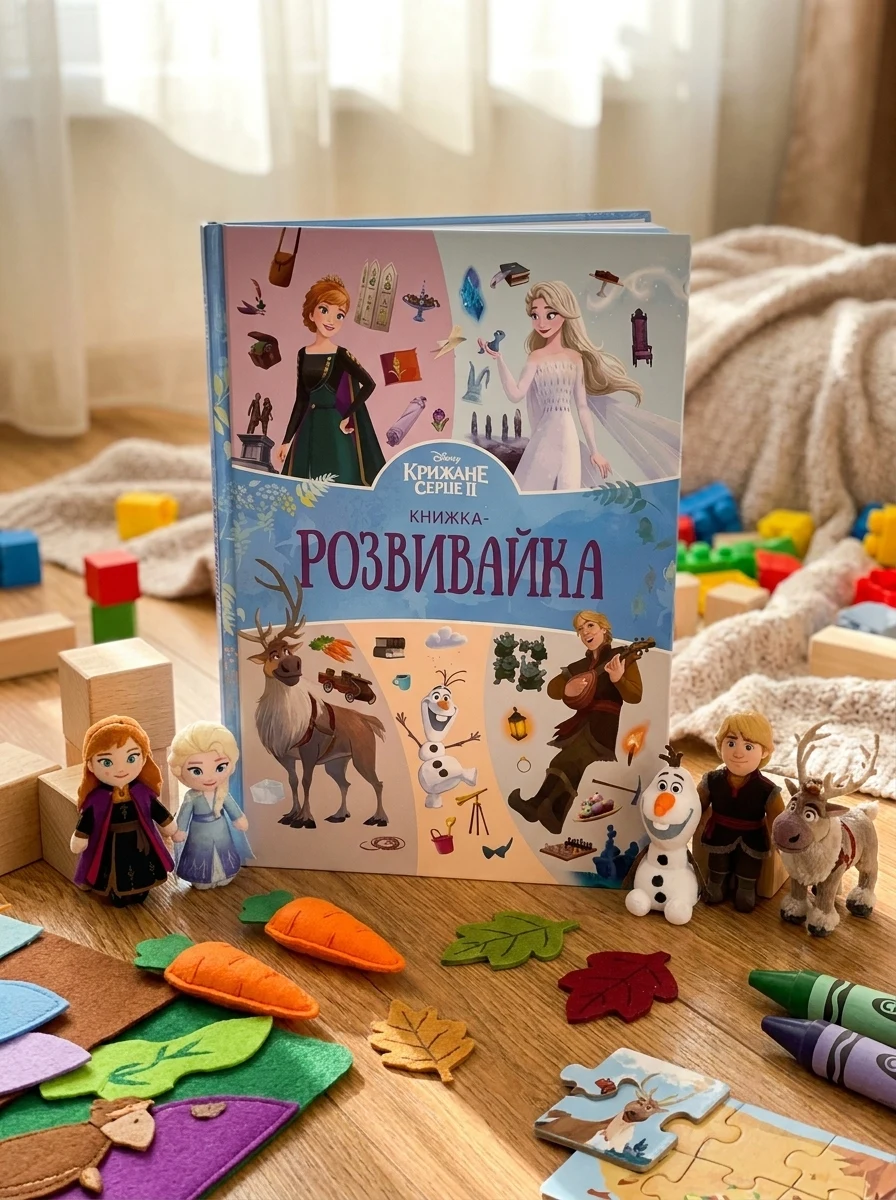 Крижане серце 2. Книжка-розвивайка — фото 2