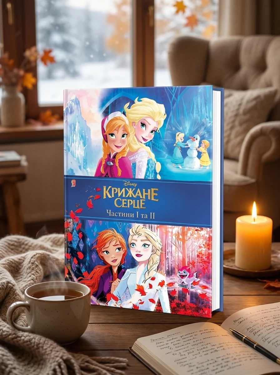 Крижане серце. Дві частини в одній книжці!, — Дитяча література