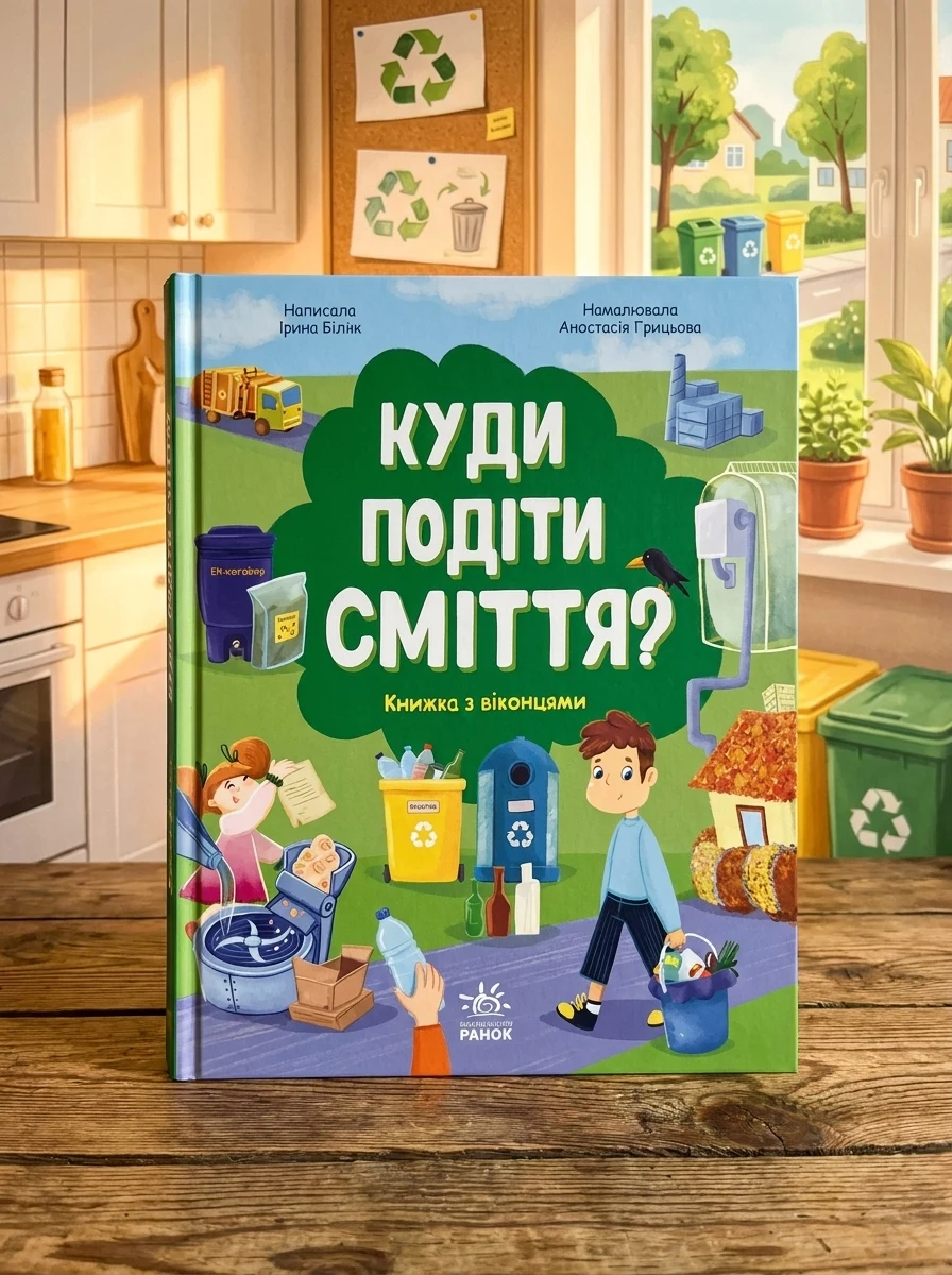 Куди подіти сміття? — Дитяча література