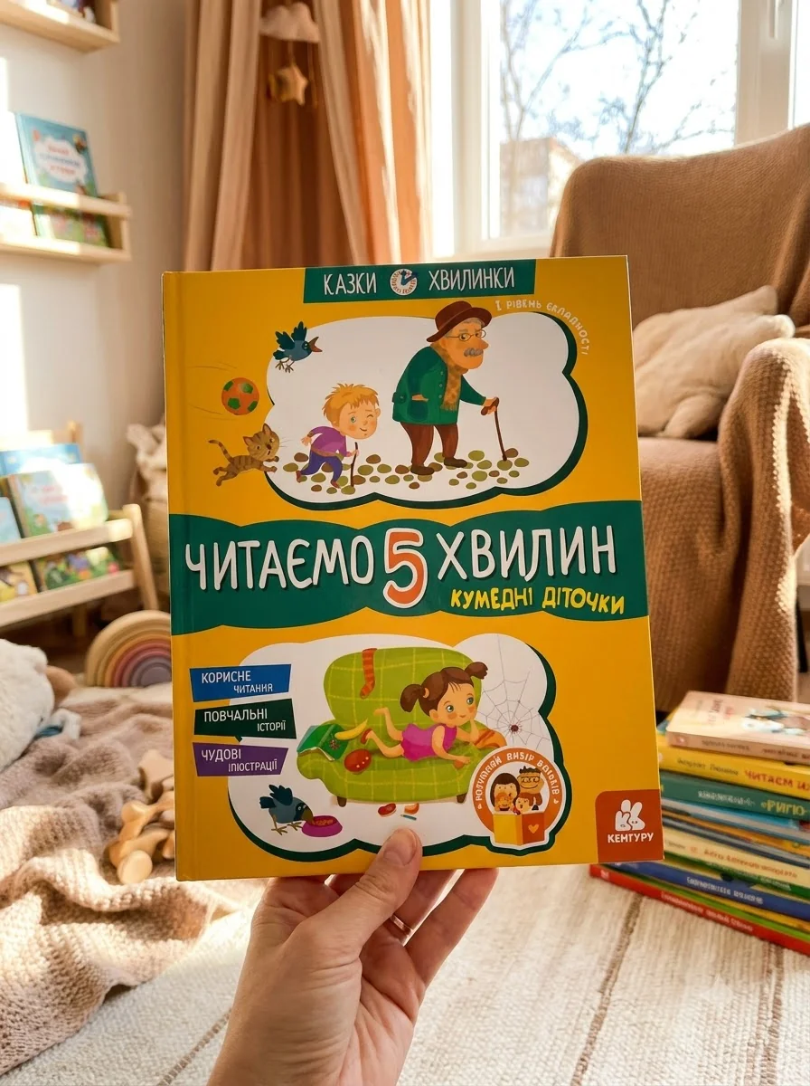 Казки-хвилинки. Кумедні діточки. Читаємо 5 хвилин. 1-й рівень складності — фото 2