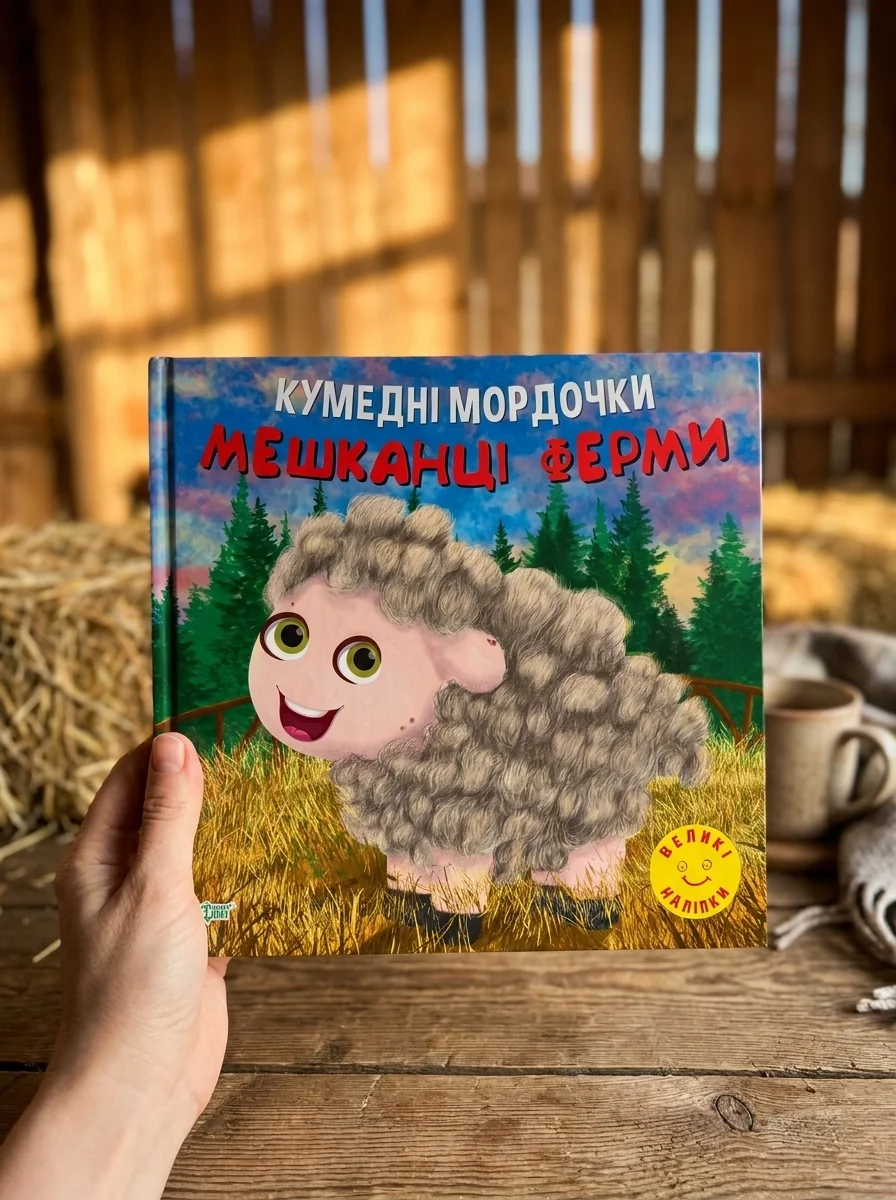 Кумедні мордочки. Мешканці ферми — Дитяча література