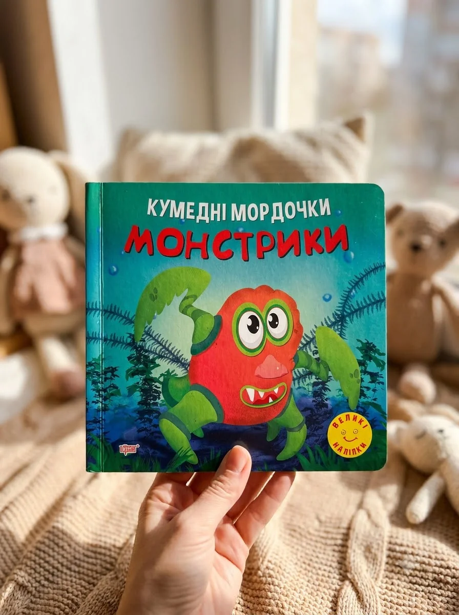 Кумедні мордочки. Монстрики — Дитяча література