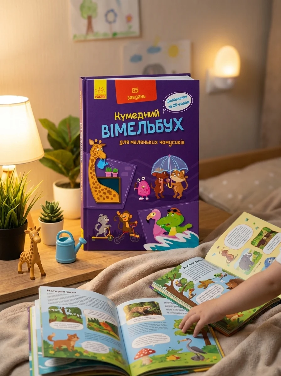 Кумедний вімельбух для маленьких чомусиків, — Дитяча література