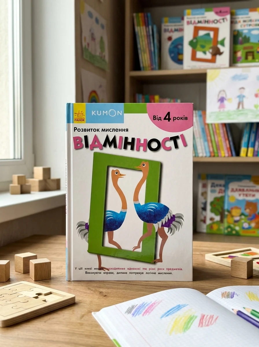 Kumon. Розвиток мислення. Відмінності