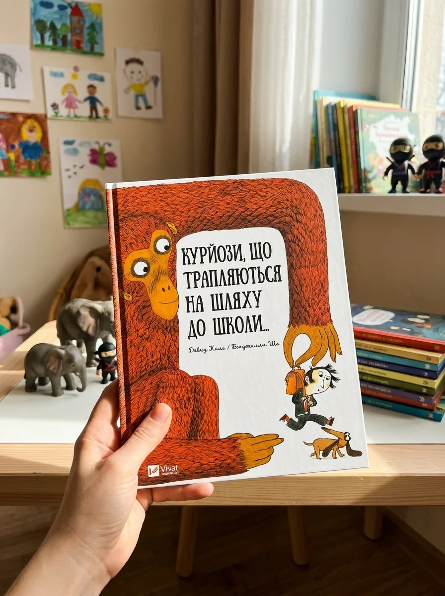 Курйози що трапляються на шляху до школи — Дитяча проза
