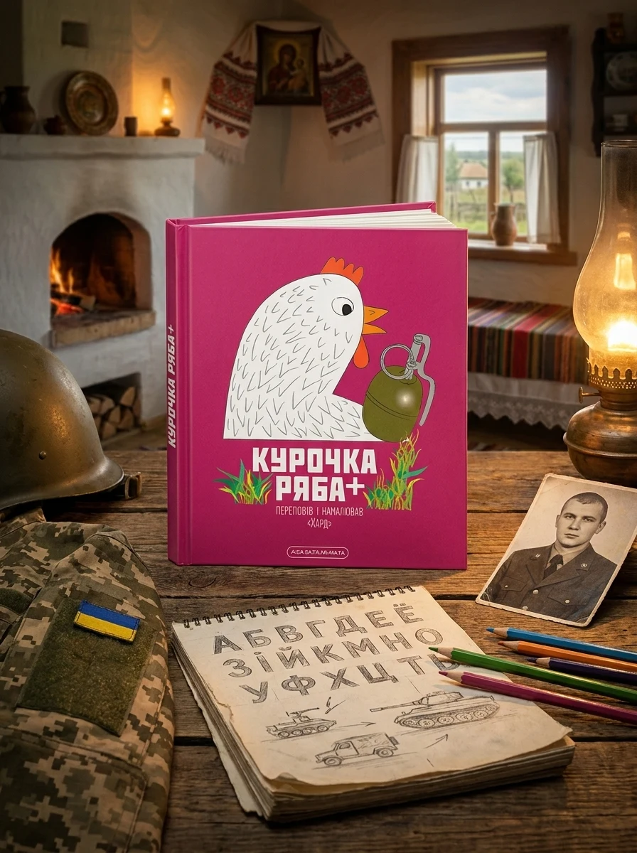 Курочка Ряба Переповів Та Намалював Хард Картонка — Художня література