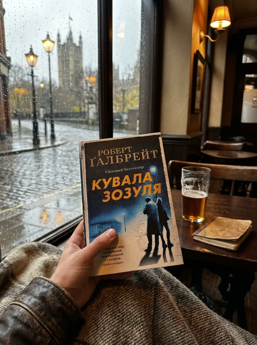 Кувала зозуля. Детектив Корморан Страйк. Книга 1 (м'яка обкладинка) — Ґалбрейт Роберт, обкладинка
