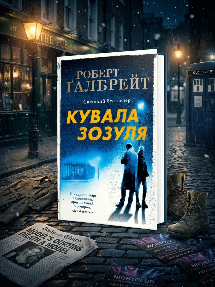 Кувала зозуля. Детектив Корморан Страйк. Книга 1 (м'яка обкладинка) — Художня література
