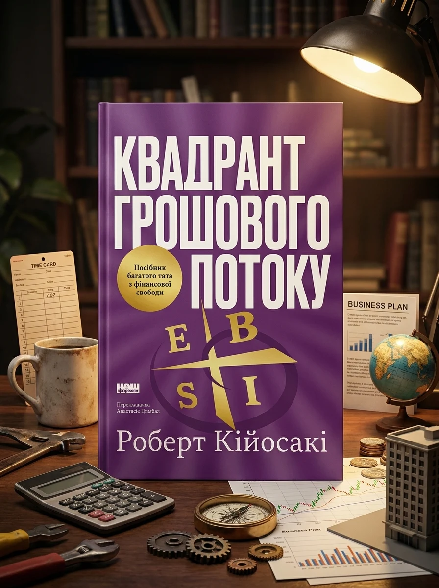 Квадрант грошового потоку. Посібник багатого тата з фінансової свободи — Художня література