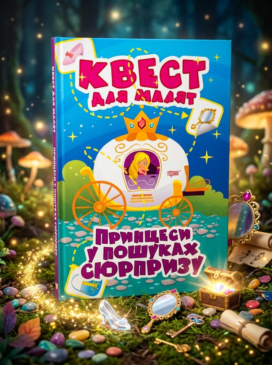 Квест для малят. Принцеси. У пошуках сюрпризу — Дитяча література