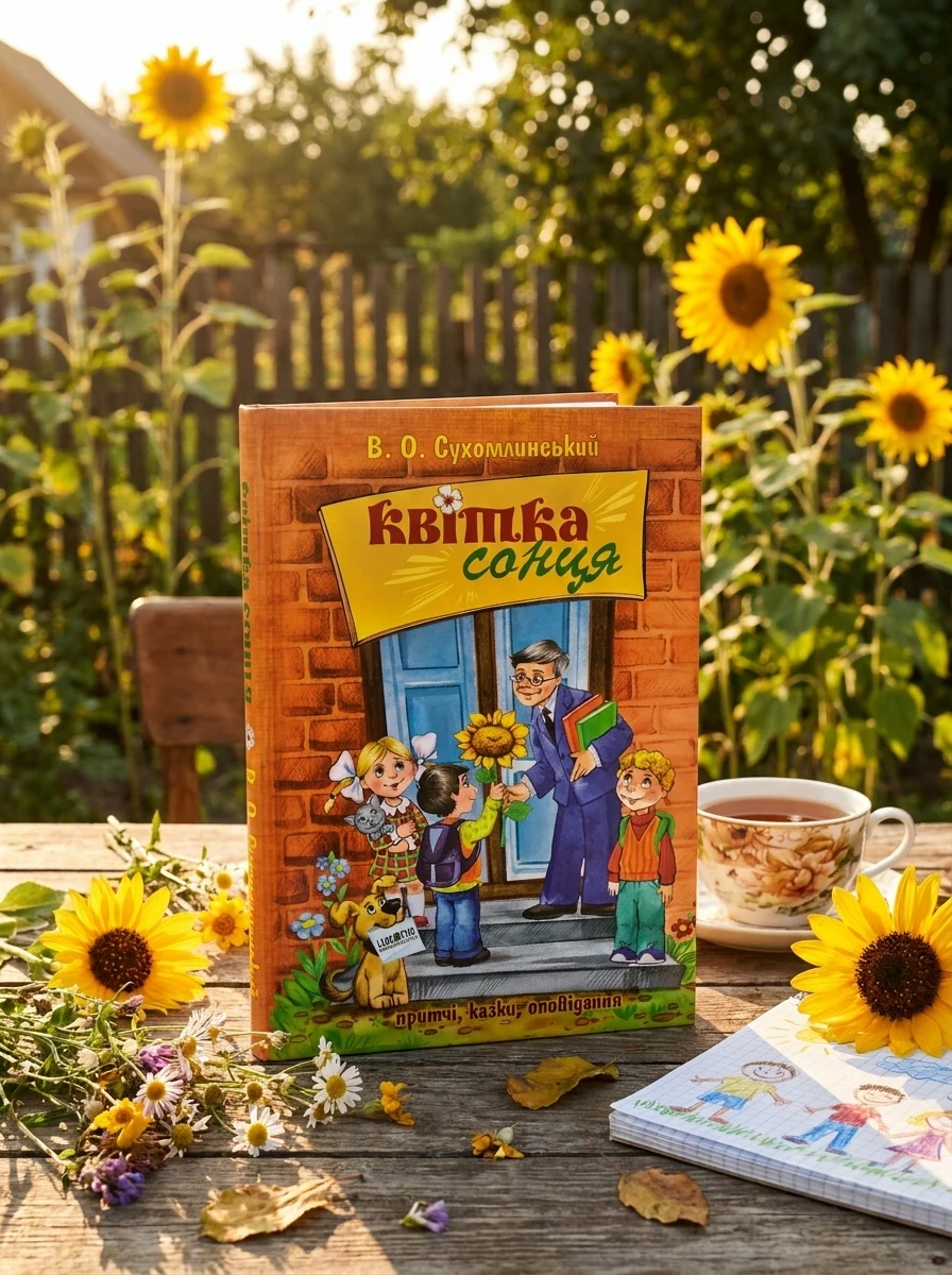 Квітка сонця. Притчі, казки, оповідання — Дитячі книги