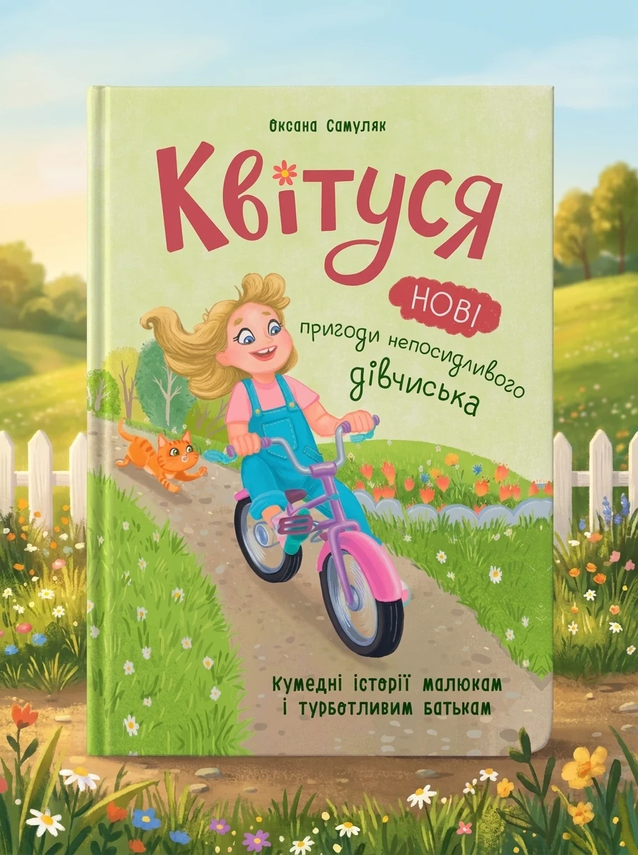 Квітуся. Нові пригоди непосидливого дівчиська — фото 2