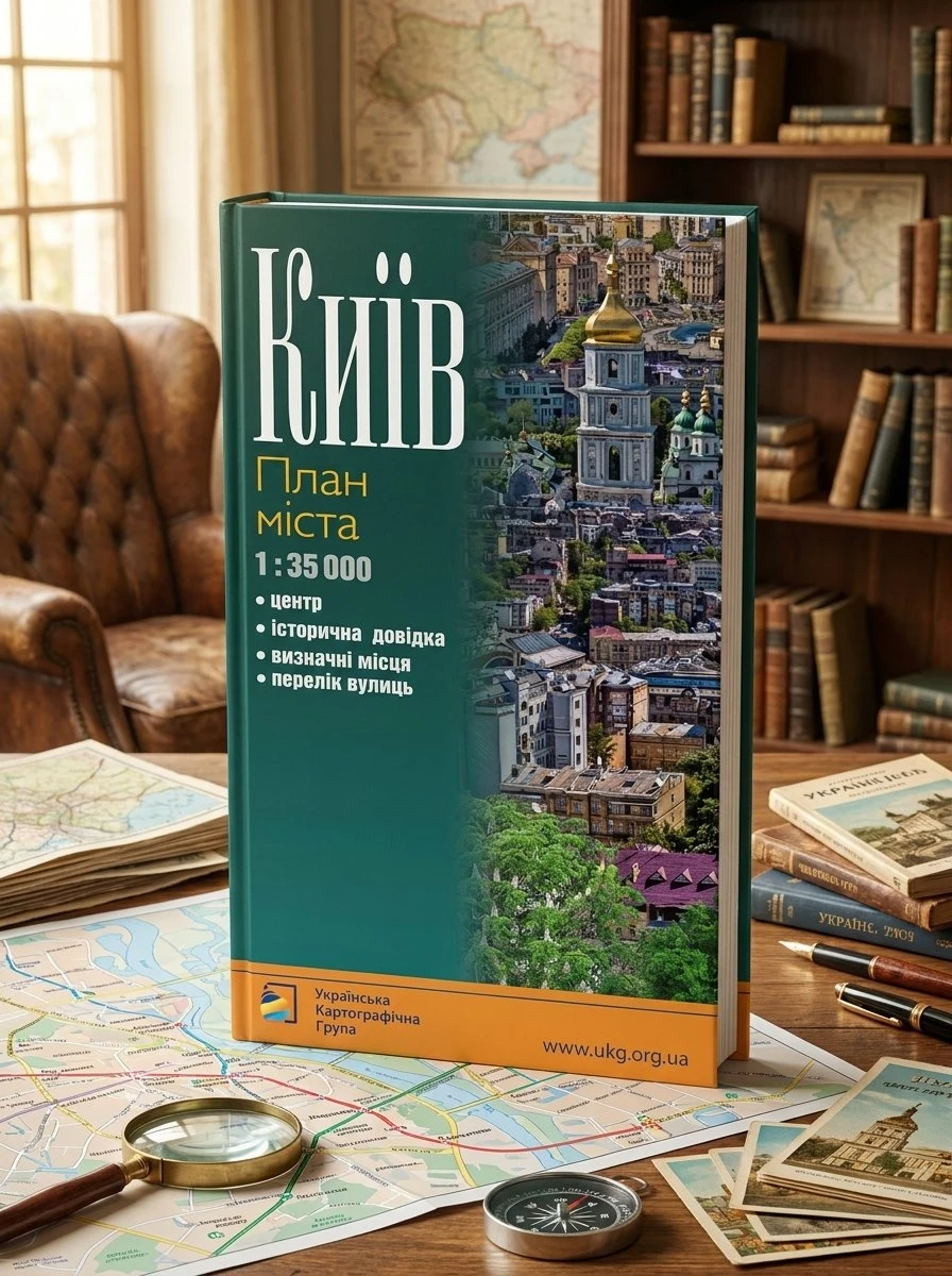 Київ 1:35 000. План міста, обкладинка