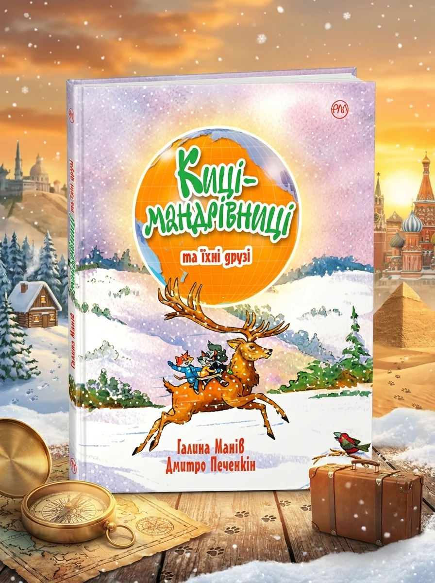 Киці-мандрівниці. Книга 1-4 (зимова обкладинка) — Дитячі книги