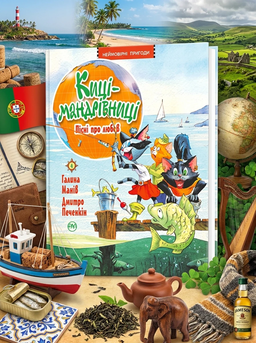 Киці-мандрівниці. Книжка 4 Пісні про любов — Навчальна література
