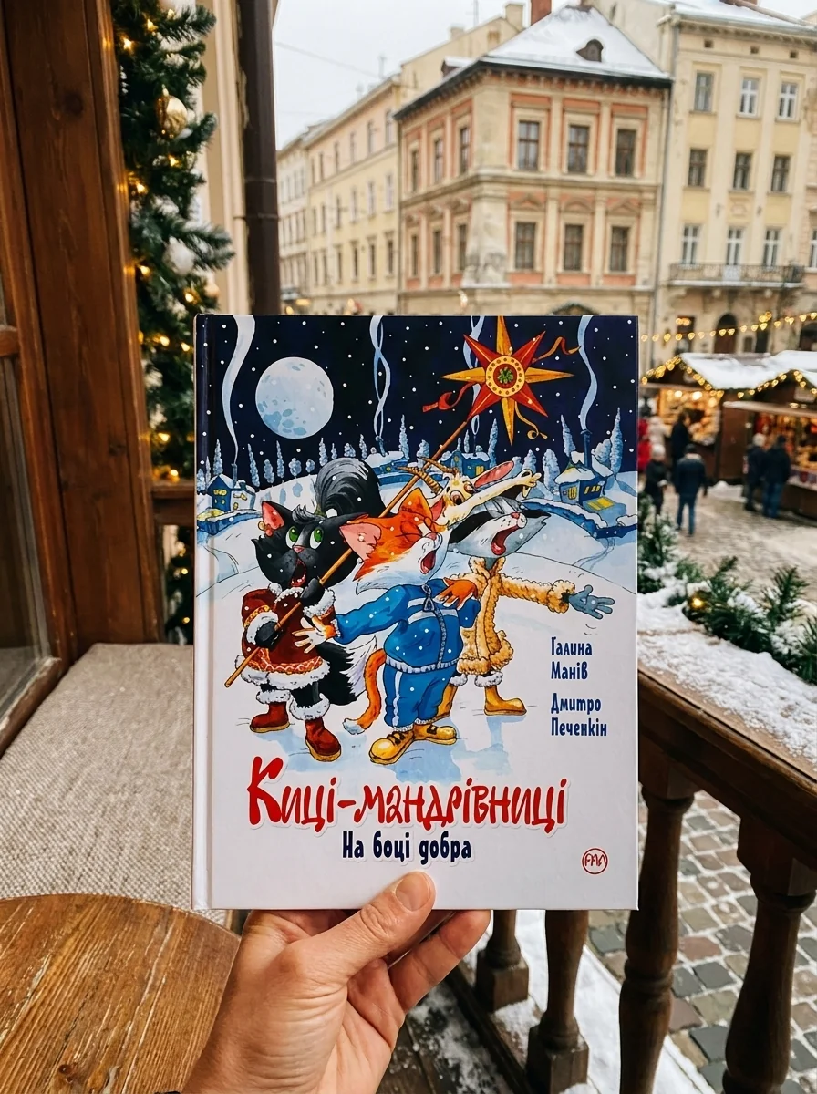 Киці-мандрівниці. На боці добра. Спецвипуск — Манів Галина, обкладинка
