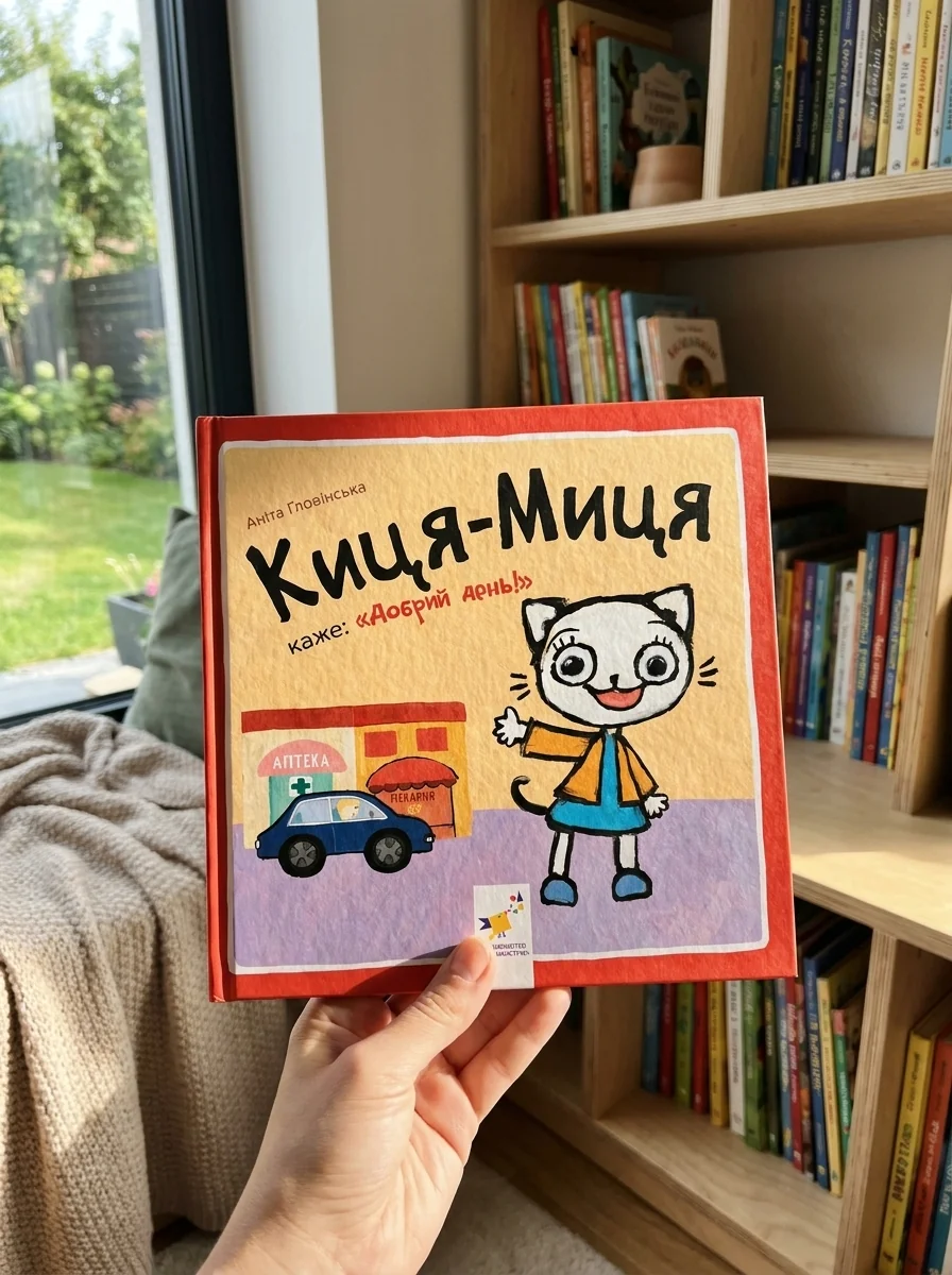 Киця-Миця каже: «Добрий день!» — Книги для малят