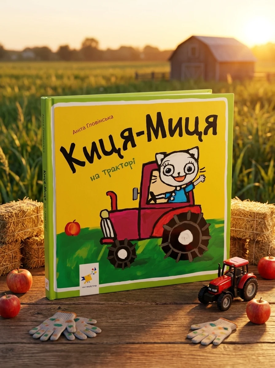 Киця-Миця на тракторі — Дитяча література