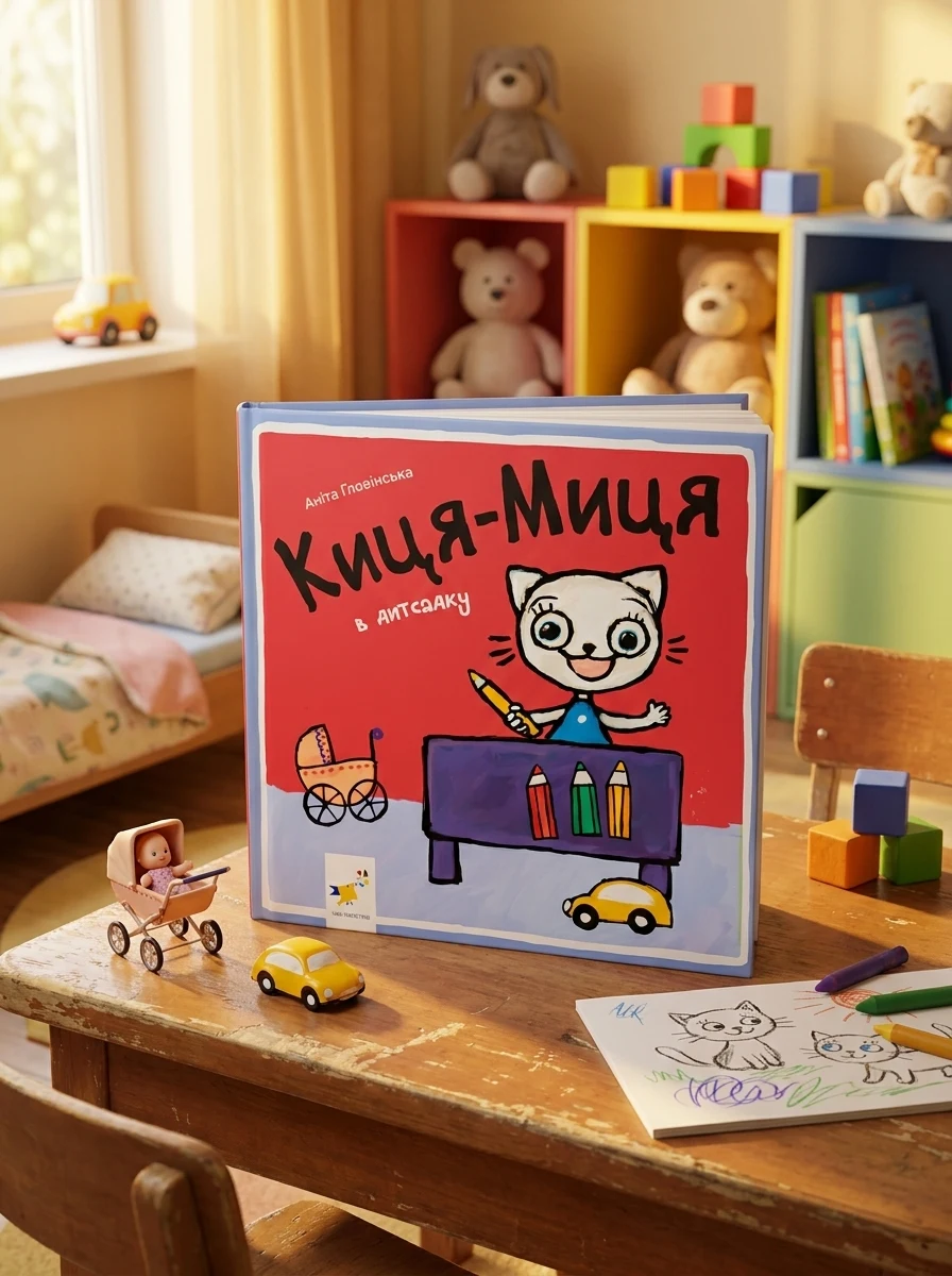 Киця-Миця в дитсадку — Дитяча література