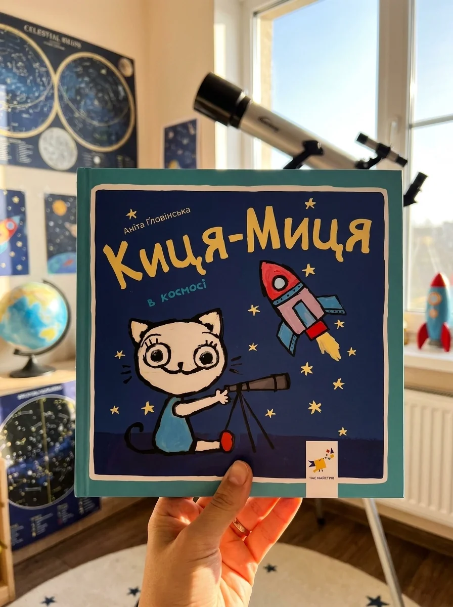 Киця-Миця в космосі — Книги для малят