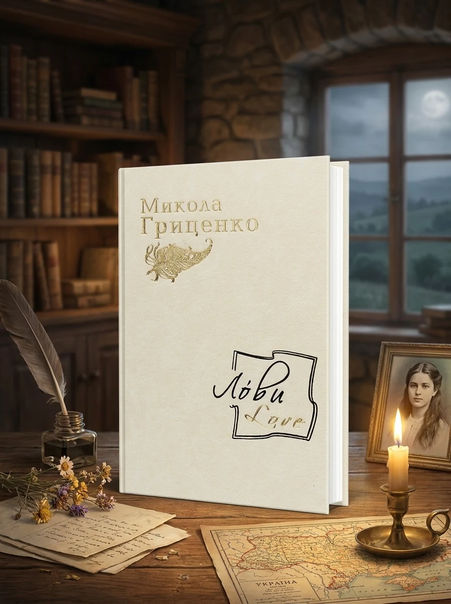 Лóви / Love — Микола Гриценко, обкладинка