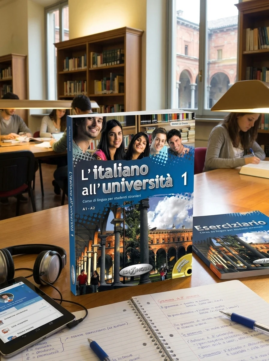 L'italiano all'universita 1 Libro di classe ed Eserciziario + CD audio — Вивчення мов