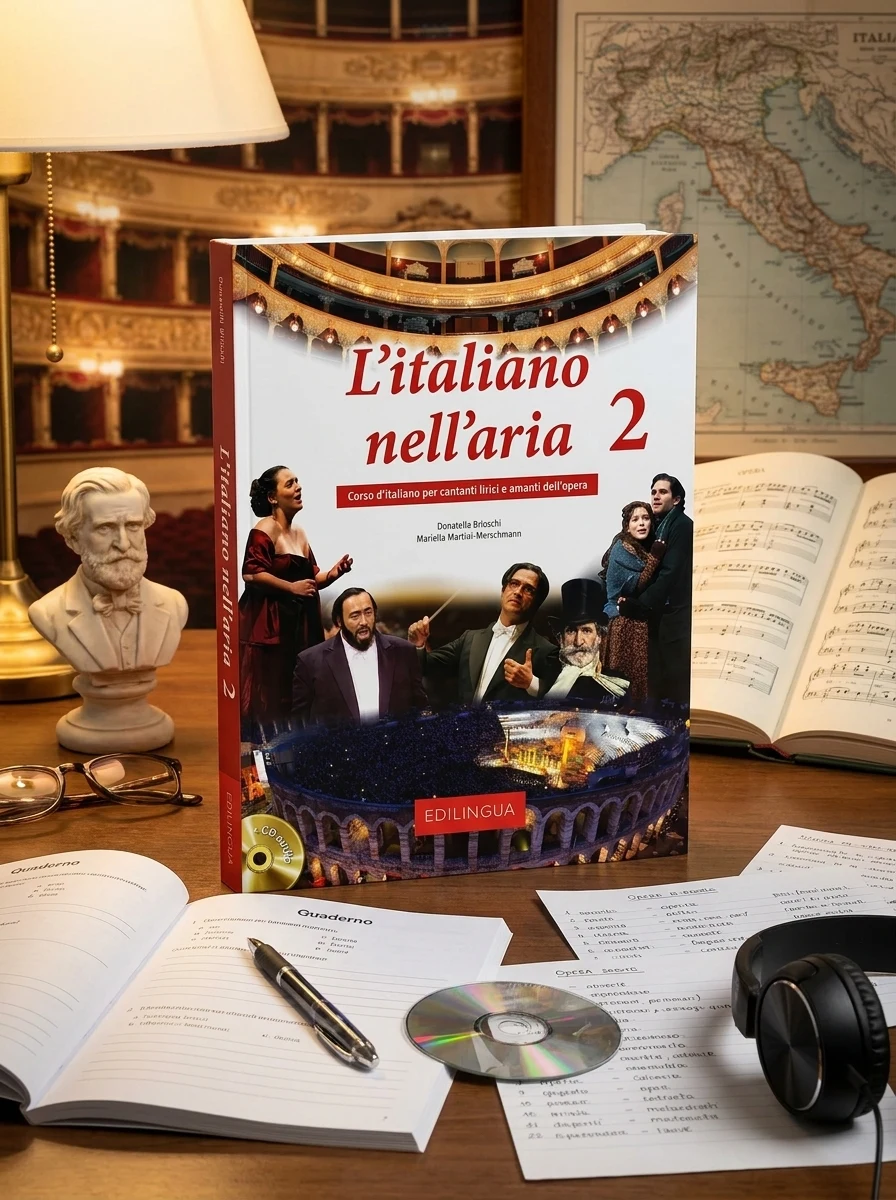 L'italiano nell'aria 2 Libro & Quaderno + CD audio — Вивчення мов