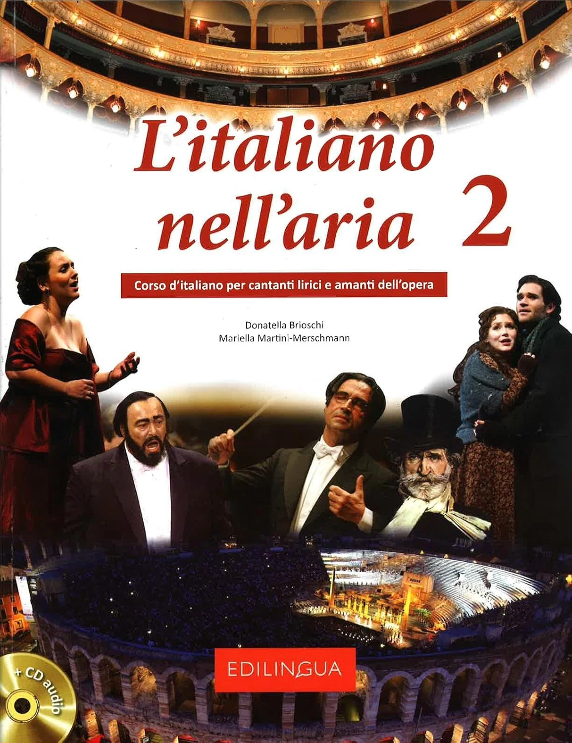 L'italiano nell'aria 2 Libro &amp; Quaderno + CD audio