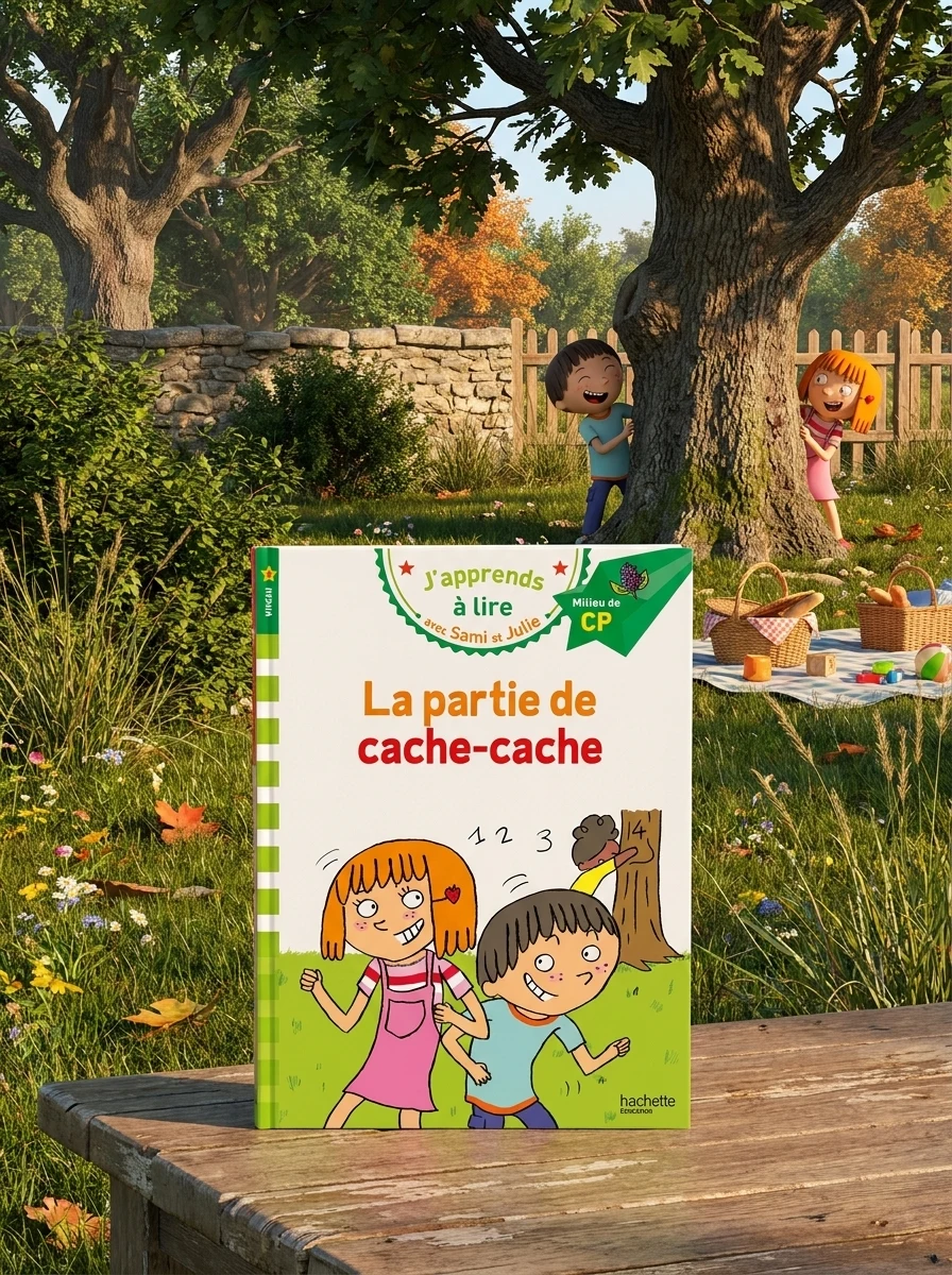 La partie de cache cache. Sami et Julie. CP Niveau 2 — Вивчення мов