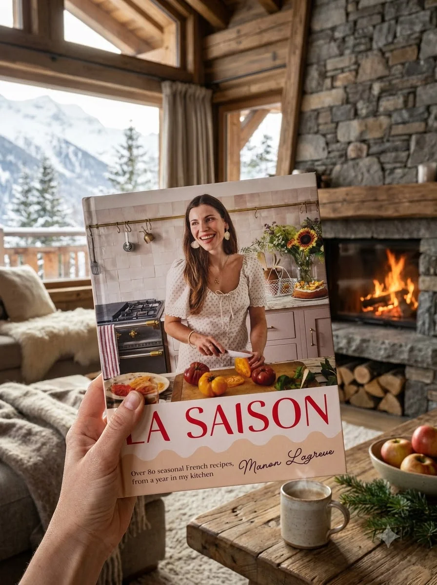 La Saison. Over 80 seasonal French recipes, from a year in my kitchen — Манон Лагрев, обкладинка