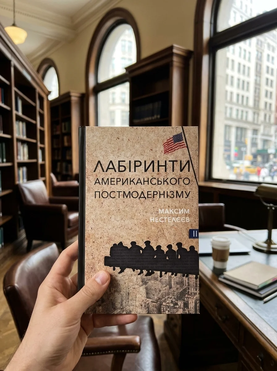 Лабіринти американського постмодернізму. Том 2 — Максим Нестелєєв, обкладинка