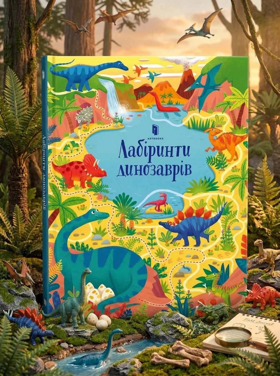 Лабіринти динозаврів — Дитяча література